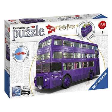 Puzzle Night Bus Harry Potter 3D - 216 piezas Ravensburger 11158